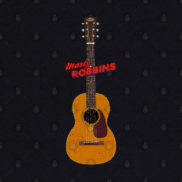 Marty Robbins Martin 5-18 Acoustic Guitar by Daniel Cash Guitar